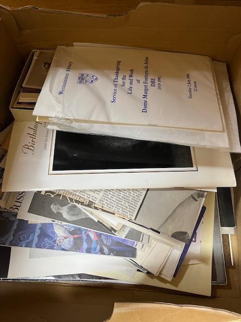 Ballet Books and Ephemera; Books include Money's Anna Pavlova (1982) and Leonard's Markova the Legend, 1995, inscribed by the ballerina; (48 in all); Ephemera includes Westminster Abbey Service of Thanksgiving (Markova,